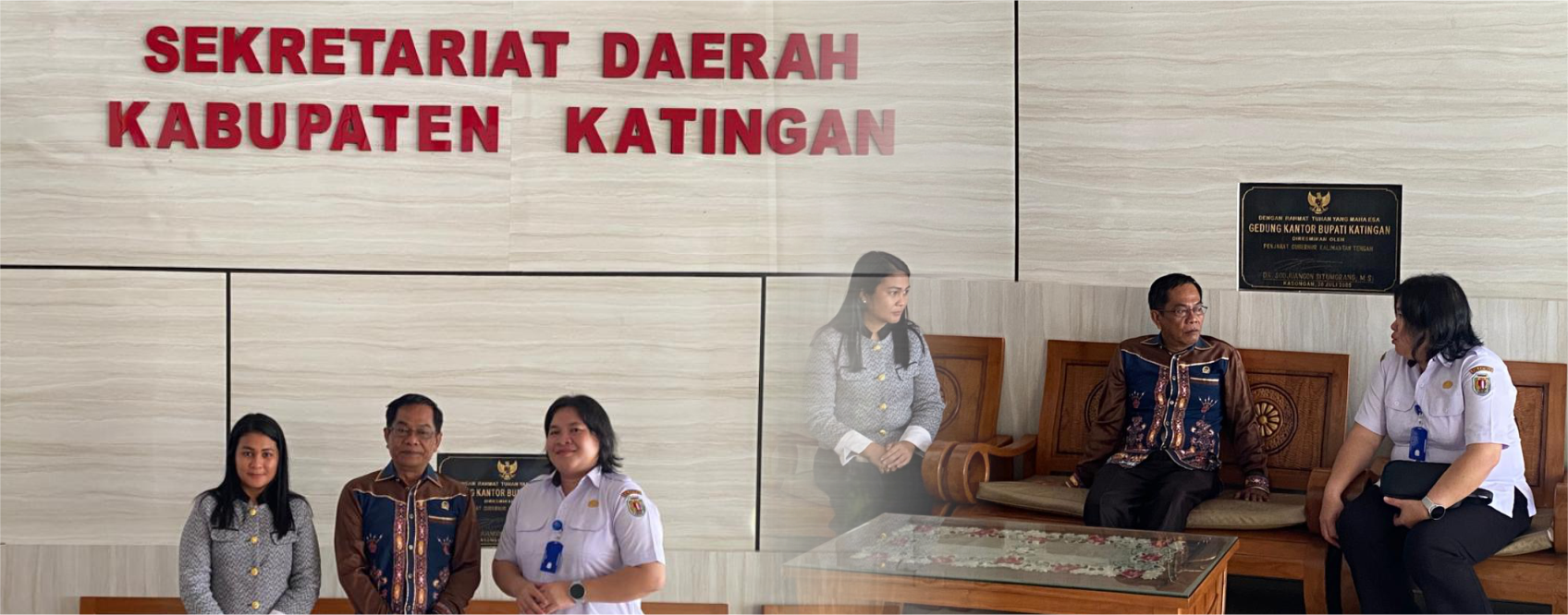 Sinergi Antar-Daerah: Pemkab Katingan Sambut Kunjungan Komisi I DPRD Kotawaringin Timur Terkait Kebijakan Siltap Desa